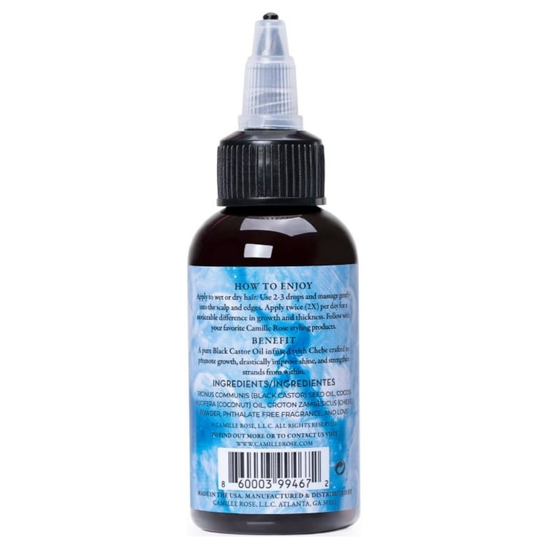 CAMILLE ROSE Black Castor Oil + Chebe Repair Pure Strengthening Oil (2oz) CAMILLE ROSE Black Castor Oil + Chebe Repair Pure Strengthening Oil (2oz)