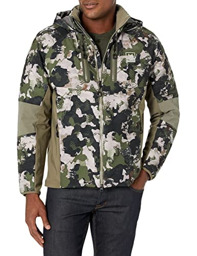 HUK Men's Standard ICON X Superior Hybrid Jacket Water Resistant & Wind  Proof, Hunt Club Camo, 3X-Large