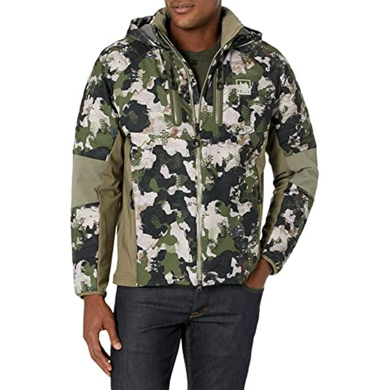 HUK Men's Standard ICON X Superior Hybrid Jacket Water Resistant & Wind  Proof, Hunt Club Camo, 3X-Large 