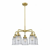 Innovations Lighting - Canton - 5 Light Stem Hung Chandelier In Industrial