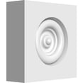 thumbnail image 1 of Ekena Millwork ROSP030X030X100SDG02-CASE-2 Rosette, 3"W x 3"H x 1"P, White, 1 of 1