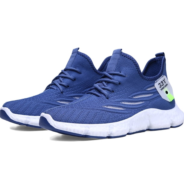 Tenis Hombre, Zapatos Hombre Deportivos, Zapatos de Malla Transpirable para Hombre, Zapatillas de Deporte Casuales de Moda para Entrenamiento Caminar Correr Gimnasio