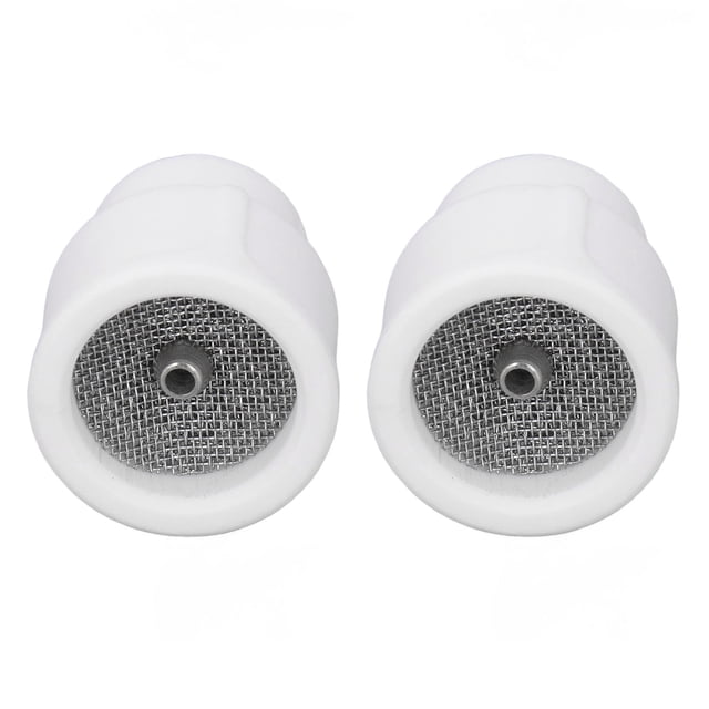 Kit De Accesorios De Boquilla De Cerámica, Diseño único De Difusor 175A DC Tazas De Soldadura Tig De Rendimiento Máximo Fuerte 2 Piezas Para WP 17 18 26
