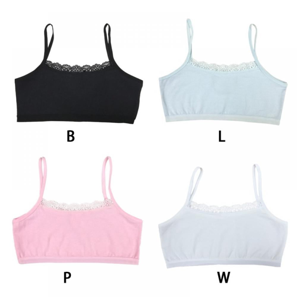 Puberty Young Girls Bra And Panties Sets Teenage Girls Cotton Padded Vest Training  Bra Teen Sport Underwear 8 18 Years C1021 From Make03, $32.9