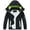 Black, variant on Kids Waterproof Rain Jacket Detachable Hood Lightweight Raincoats for Boys Girls Windbreaker Coat