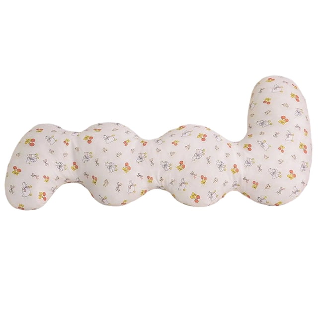 zhangmingg Long Rectangular Summer Pillow for Side Sleepers and Leg Support with Washable Silk-Like Cover