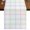LightBLue, variant on Table Runners 48 Inches Long Dress Scarves, Black Geometric Farmhouse Kitchen/Dining Table Runner, Short Coffee Tablerunners, Vintage Grid Plaid Colorful Lines 13x48 Inch