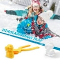 thumbnail image 2 of Cartoon Dinosaur Snowball Maker Clip Tool Kids Toy For Winter Outdoor Sports, 2 of 5