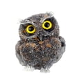 thumbnail image 3 of Estatua Búho Talla Piedra Cristal Figura Animal Curativo Arte Del (B), 3 of 5