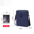 thumbnail image 5 of Tinyat Mens Messenger Bags Small Shoulder Sling Bags Crossbody Bags for Outdoor Work Business Black, 5 of 7