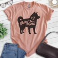 thumbnail image 2 of Shiba Inu Mama, Unisex Women's Shirt, Shiba Inu Owner, Funny Dog Mama Gift, Heather Sunset, Large, 2 of 6