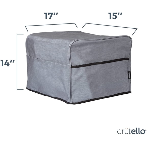 Convection Toaster Oven Cover with Storage Pockets, Large Fit Up to 17 x 15 x 14 Inches