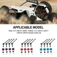thumbnail image 3 of Baohd Aluminum Alloy 1/14 Universal Drive Joint 4 Sets Design Rc Universal Drive Joint For Wltoys 144001 RC Car Part Red, 3 of 6