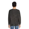 thumbnail image 3 of Self Esteem Juniors Mineral Wash Graphic Sweatshirt, 3 of 5