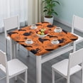 thumbnail image 3 of Spooky Season Elastic Edge Tablecloth 36x36 Inch Square - Halloween Themed Stretch Fit Perfect for Dining Table Protection, 3 of 6