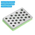thumbnail image 4 of Uxcell 1.2"x0.8" 1000 Grit Extra Fine Ski Snowboard Whetstone Diamond Stone Edge Sharpener, Green 3 Pack, 4 of 6