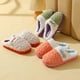 thumbnail image 4 of Nuevas zapatillas de algodón de invierno para mujer, zapatillas de algodón de felpa y terciopelo para el hogar, zapatillas de algodón cálidas para interiores con suela gruesa para parejas, zapatillas, 4 of 5
