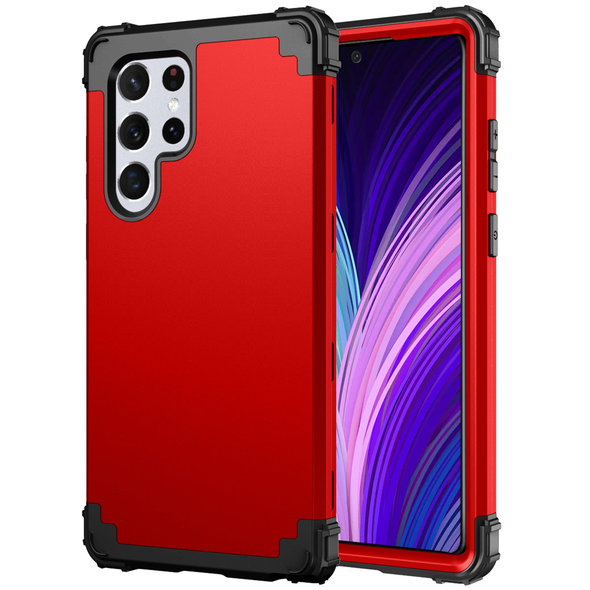 Decase Compatible with Samsung Galaxy S23 Ultra Case, Heavy Duty Shockproof Protection Soft