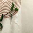 thumbnail image 2 of nappe Rectangulaire 137x180cm Nappe Beige En Pvc Anti-tache, Nappe Fte Nol Impermable Facile Nettoyer, Linge De Table Plastique En Motifs Gomtriq, 2 of 5
