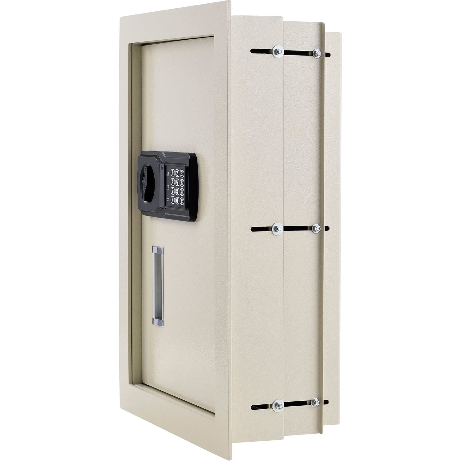 Global Industrial Residential Safes Expandable Depth Wall Safe - 15"W x 3-1/4"-6"D x 22-1/8"H