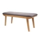 thumbnail image 2 of Banca Oviedo Color Gris Para 2 Personas Exterior o Interior Estilo Natural, 2 of 5