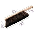 thumbnail image 4 of Hand Brush Soft Bristle with Oiled Beech Wood Handle 14 Inch Long (Brown), 4 of 5