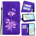thumbnail image 1 of Leather Card Holder Kickstand Case for Samsung Galaxy S6 S7 Edge S8 S9 S10 S10E S20 Plus Shockproof Protective Cover, 1 of 11