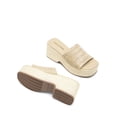 thumbnail image 3 of Sandalia DREAM PAIRS DWUMSS2502 Plataforma Cuña Nude 7,5 cm, 3 of 7