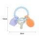 thumbnail image 3 of Silicona Bebé Pulsera Molar Suministros Apaciguar Bebé Mordedor Anillo Accesorios Juguetes Ndcxsfigh libre de BPA, 3 of 6