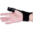 thumbnail image 2 of Finger Extension Splint,Finger Splints Brace for Trigger Finger,Mallet Finger,Broken Fingers,Fractured Arthritis Finger Support Knuckle Immobilization Straightening Tendonitis Pain Relief (Black), 2 of 7