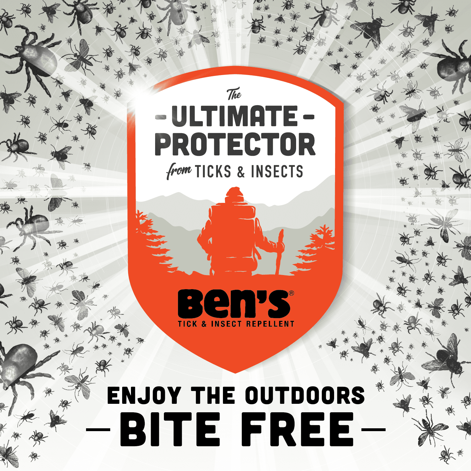 Ben's 30 Tick & Insect Repellent Wipes, 12 Count
