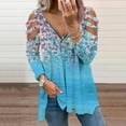 thumbnail image 1 of iTNHFP Trendy Trendy Women Topsv Neck Daily Tops, 1 of 5