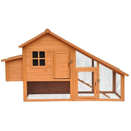 Merry Products Habitat Chicken Coop with Nesting Box - Walmart.com