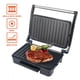 thumbnail image 2 of Panini Maker hogar acero inoxidable 850W alta potencia antiadherente Pan bistec máquina sándwich máq Tomshoo Maquina para hacer pan, 2 of 6