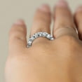 thumbnail image 5 of 6.50 TCW Round Brilliant Cut Eternity Wedding Ring 10K White Gold, 5 of 5