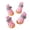 Pink, variant on Pebbuoy 4Pcs Dog Shoes Fastener Tape Adjustable Anti-Slip Pet Paw Protectors Breathable Comfortable Dog Pet Supplies