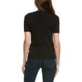 thumbnail image 2 of Gracia womens  Applique Top, s, Black, 2 of 3