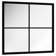 thumbnail image 3 of vidaXL Window Mirror Wall Mirror Decorative Hall Mirror for Bathroom Metal, 3 of 125