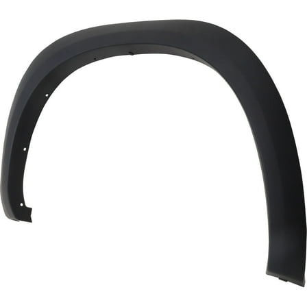 Fender Flares Compatible with 2013-2018 Ram 1500 2010 Dodge 3500 Rear, Right Passenger Textured Black