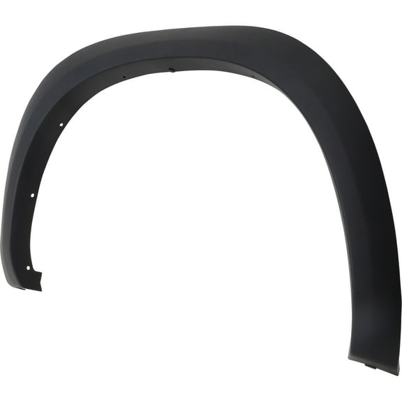 Fender Flares Compatible with 2013-2018 Ram 1500 2010 Dodge 3500 Rear, Right Passenger Textured Black
