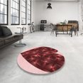 thumbnail image 4 of Ahgly Company Tapis d'Intérieur Lavables en Machine, Rectangle de Transition Rose Corail Clair, 3' x 5', 4 of 7