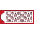 thumbnail image 2 of Designer Stencils Filigree Damask Cake Stencil Side 4, Beige/semi-transparent, 2 of 2