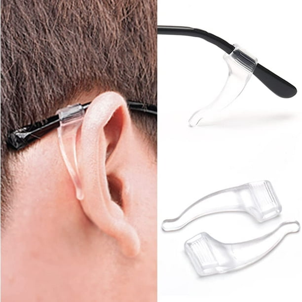 25 Pairs Eyeglasses Ear Grip Ear Hooks, AntiSlip Holder Eyeglasses