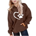 thumbnail image 2 of Zorckvet Kids' Fleece Graphic Sweatshirts and Hoodies for Kids with Kangaroo Pocket, 2 of 7