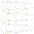 thumbnail image 1 of 12pcs Dream Catcher Hoops Wreath Iron Rings Macrame Crafts Hoops Wreath DIY Supplies, 1 of 5