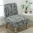 thumbnail image 4 of jifeng Printing Chair Cover Removable Dustproof Decor Comfortable Stretchable Gray, 4 of 9
