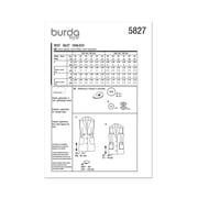 Burda Paper Sewing Pattern 5827 - Waistcoats for Women
