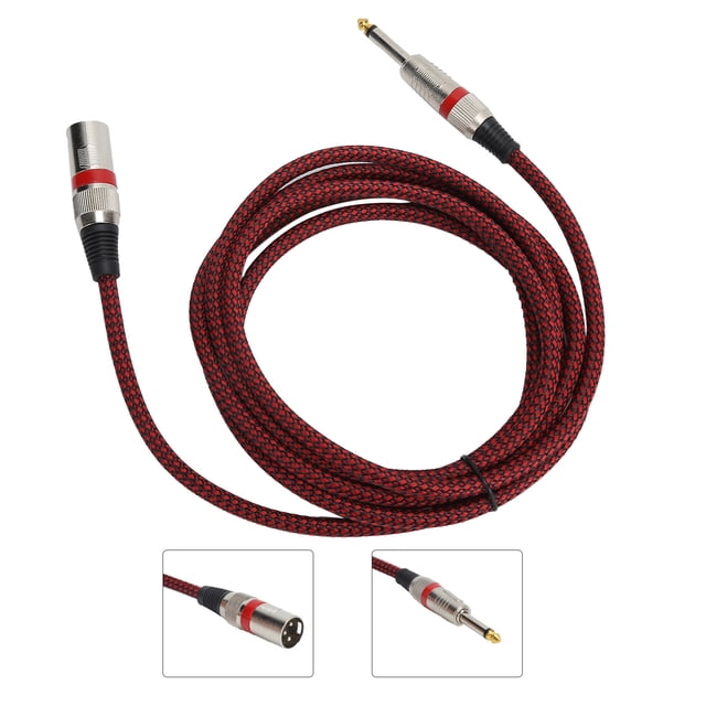 Cable JORINDO XLR to 1/4 Inch 6.35mm Male Cable Balanced Interconnect Microphone Cord