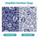 thumbnail image 2 of Alfombra de patio Rug StepRite, impermeable, para exteriores, 152 x 244 cm, 2 of 6