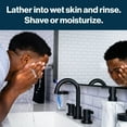 thumbnail image 6 of Gillette Skin Guard Men's Shea Butter Aftershave Face Scrub with Charcoal, 5 oz, 6 of 9